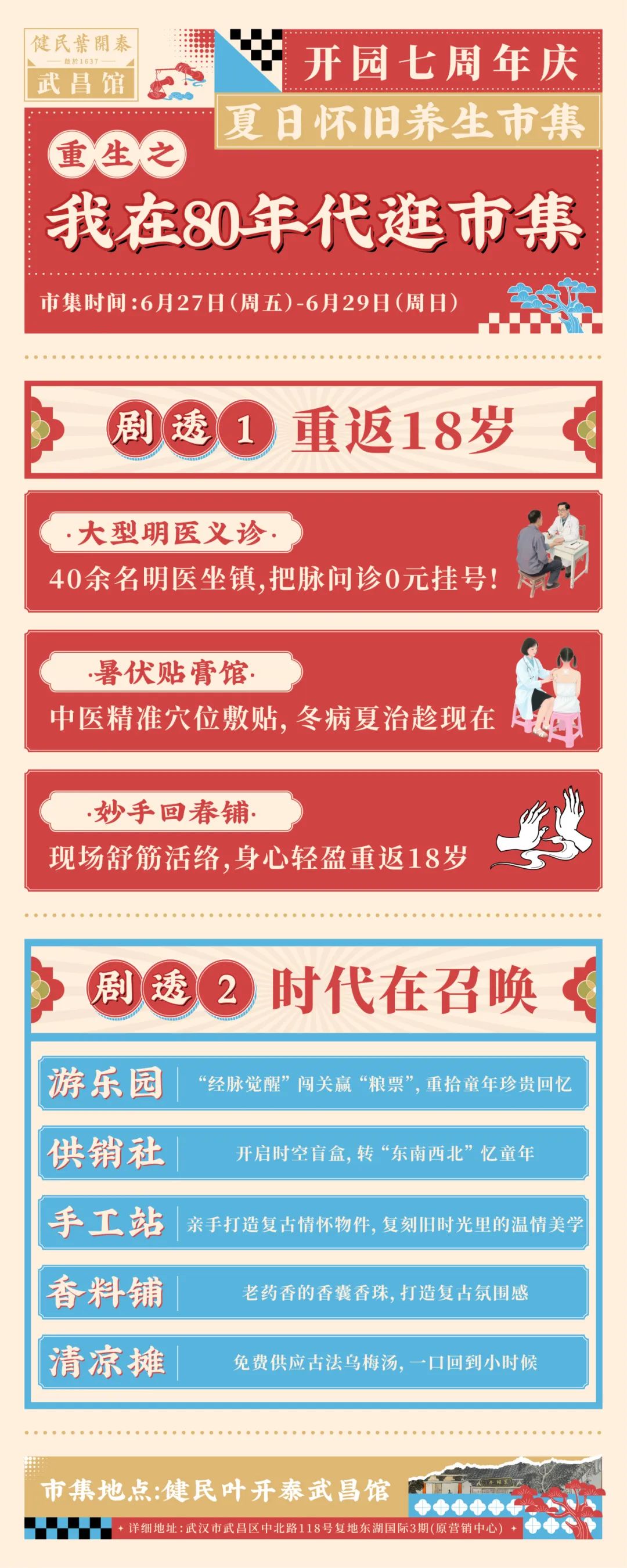 武汉健民叶开泰中医门诊:健民叶开泰7周年庆, 三馆周年庆,感恩回馈14